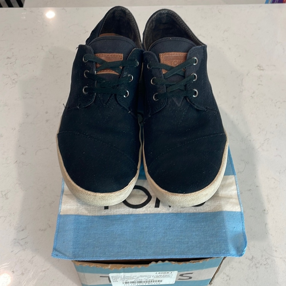 Tom’s Men’s Paseo Black Canvas